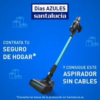 Al contratar online tu seguro de Hogar te llevas gratis un aspirador escoba sin cable