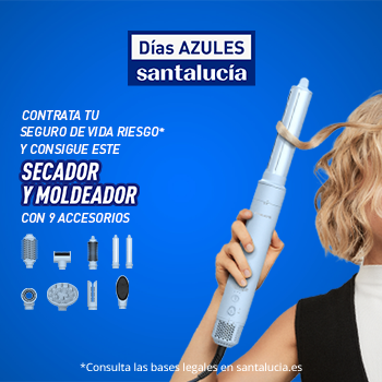 Al contratar online tu seguro de vida riesgo te llevas gratis un cepillo de aire secador y moldeador iónico